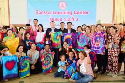 ดร.ยุทธพล หนุนเสริมฝึกอาชีพสตรี เสื้อมัดย้อม-น้ำจุลินทรีย์ พม.-ศูนย์ฝึกอาชีพสตรี ทำต่อเนื่องขยาย Learning Center ลงทุกชุมชน